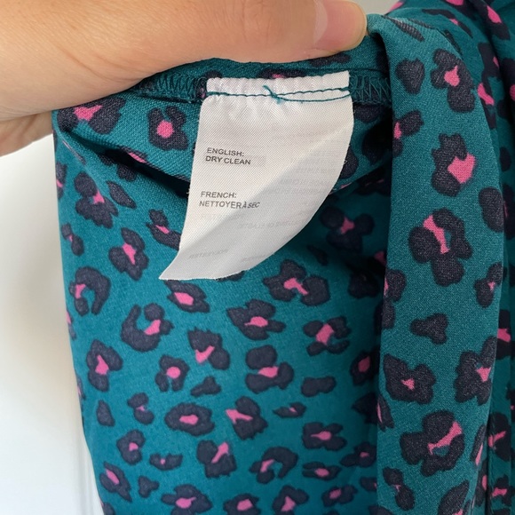 Green Cheetah Print Midi Skirt - Picture 7 of 8